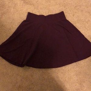 Purple skater skirt